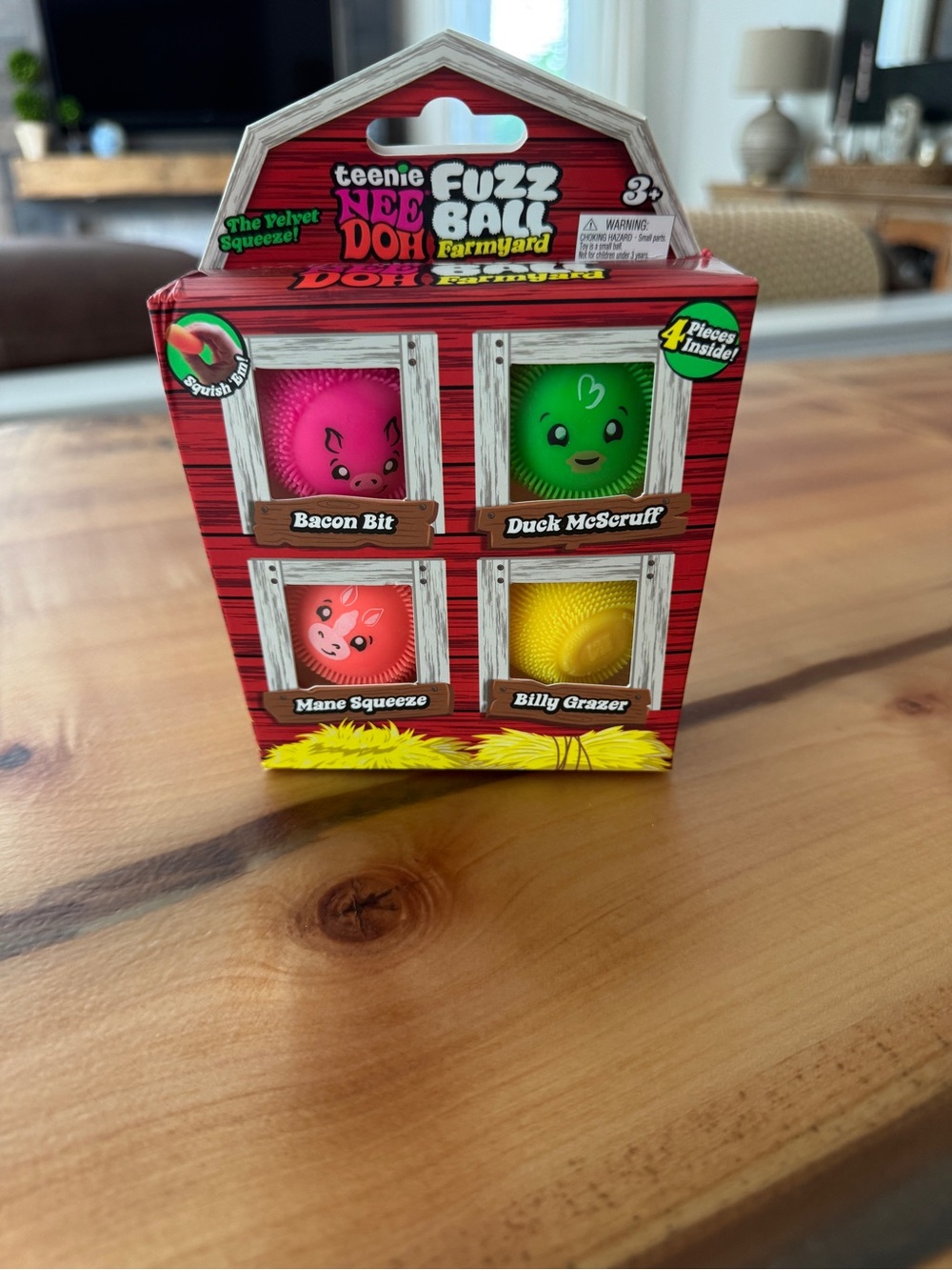 Needoh Barnyard Squishers 4-Pc Set Brand New - Picture 5 of 5